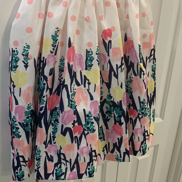 NWT 🌹 Gymboree “Dressed Up” polka dot Dress Size 7 - Picture 5 of 10